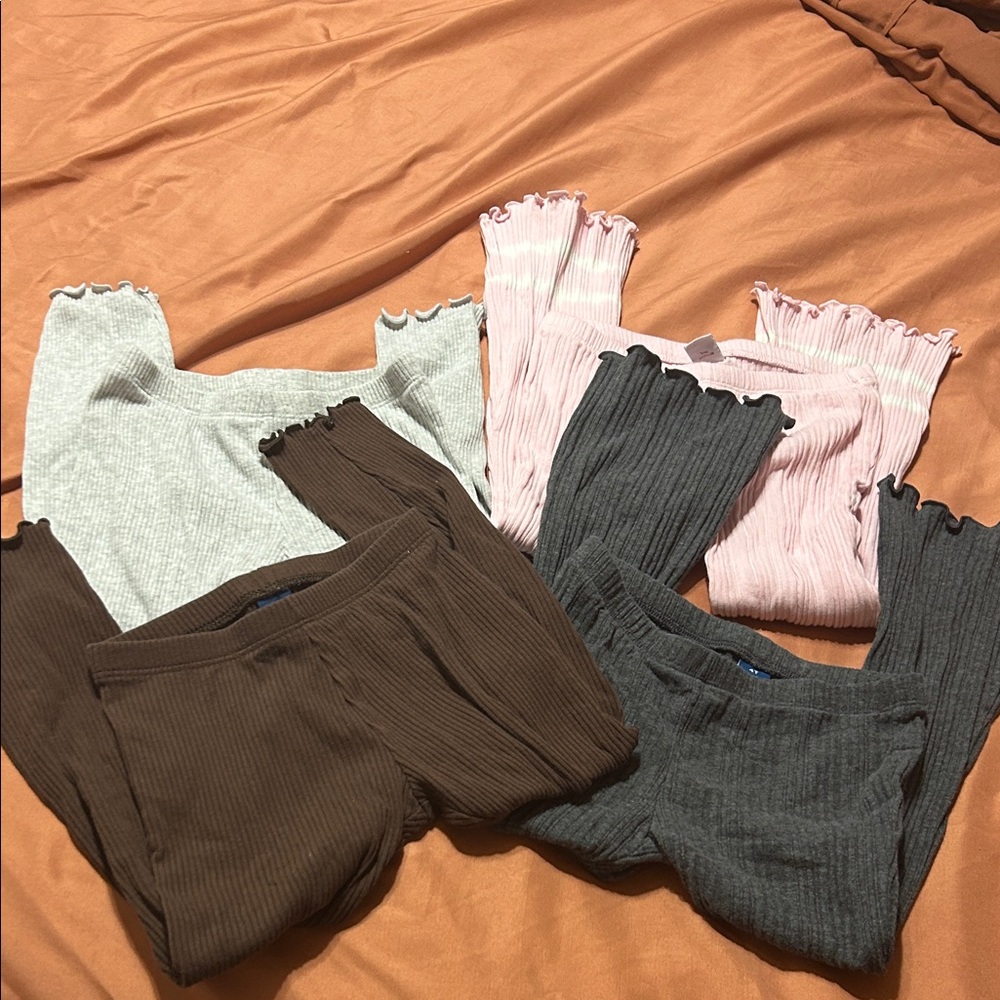 Old Navy Kids Leggings - Brown, Gray, Pink
